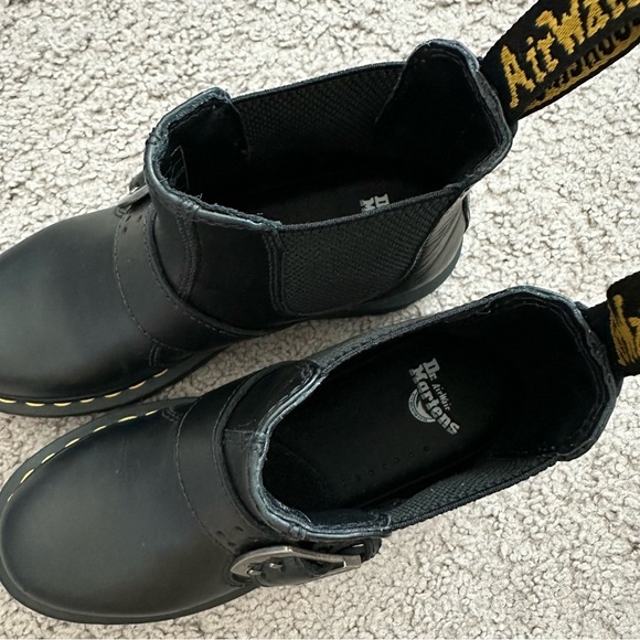 Dr. Martens 2976 Chelsea Buckle Leather Boot Womens 5 - Picture 12 of 13